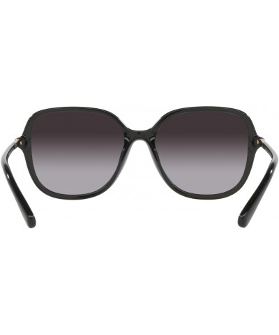 Coach HC8344U Universal Fit Sunglasses, Black/Grey Gradient, 55 mm $70.40 Square