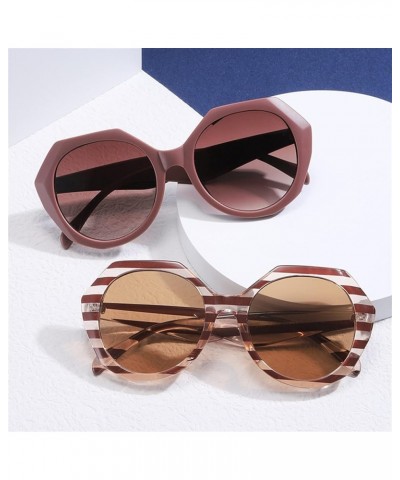 Large Frame Outdoor Men and Women sunglasses Vacation Beach photo Trendy UV400 Sunglasses Gift 1 $12.21 Designer