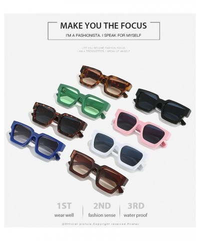 Square Frame Small Frame Men and Women Sunglasses Outdoor Vacation Decorative Sunglasses (Color : 2, Size : 1) 1 7 $18.66 Des...