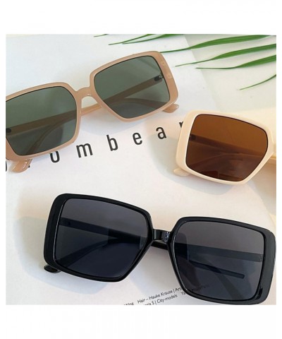 Retro Square Sunglasses Women Men Sun Glasses Vintage UV400 Outdoor Leopard $24.14 Rectangular