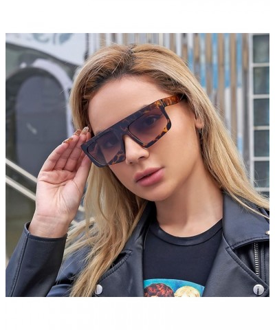 Retro Polarized Box Sunglasses Men and Women Shading Driving Glasses (Color : C, Size : Medium) Medium A $16.07 Designer