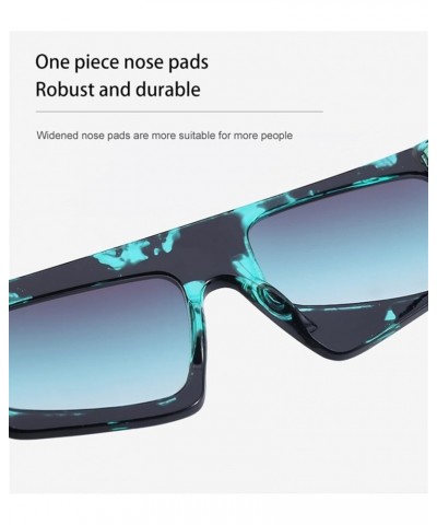 Retro Polarized Box Sunglasses Men and Women Shading Driving Glasses (Color : C, Size : Medium) Medium A $16.07 Designer