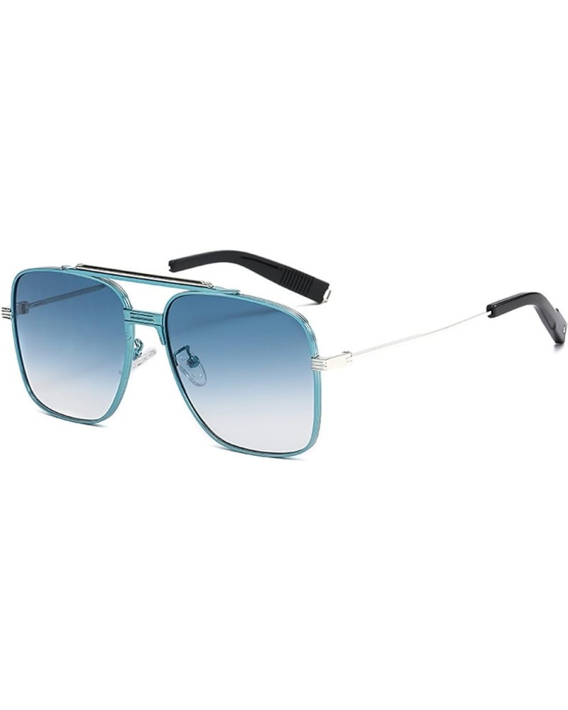 Large Frame Fashion Hip-hop Men and Women Street Sunglasses (Color : D, Size : Medium) Medium B $19.11 Designer