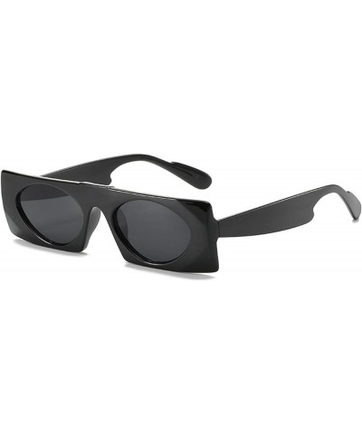 Retro Men and Women Street Sunglasses Outdoor Vacation Beach Sunshade (Color : C, Size : Medium) Medium A $19.11 Designer