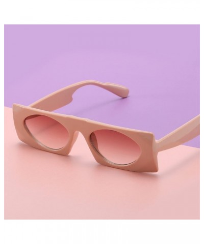 Retro Men and Women Street Sunglasses Outdoor Vacation Beach Sunshade (Color : C, Size : Medium) Medium A $19.11 Designer