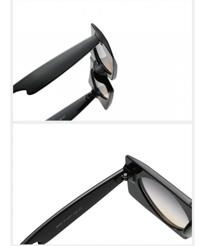 Retro Men and Women Street Sunglasses Outdoor Vacation Beach Sunshade (Color : C, Size : Medium) Medium A $19.11 Designer