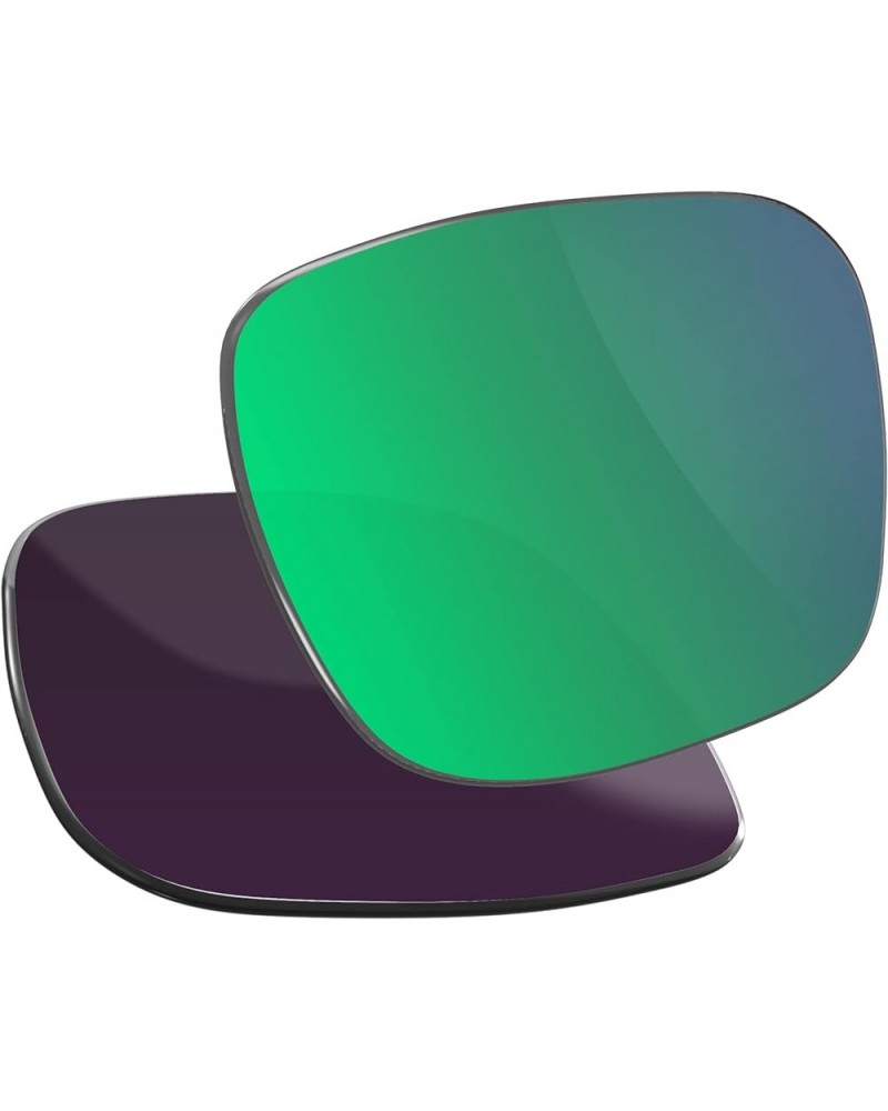 Polarized Replacement Lenses for Spy Optic Discord Sunglasses - Brick Red Irish Green $15.96 Designer