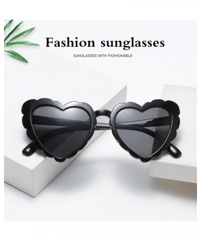 Fashion Heart Shaped Woman Sunglasses UV400 Dress Up Photo Shoot Sunglasses Gift E $14.78 Designer