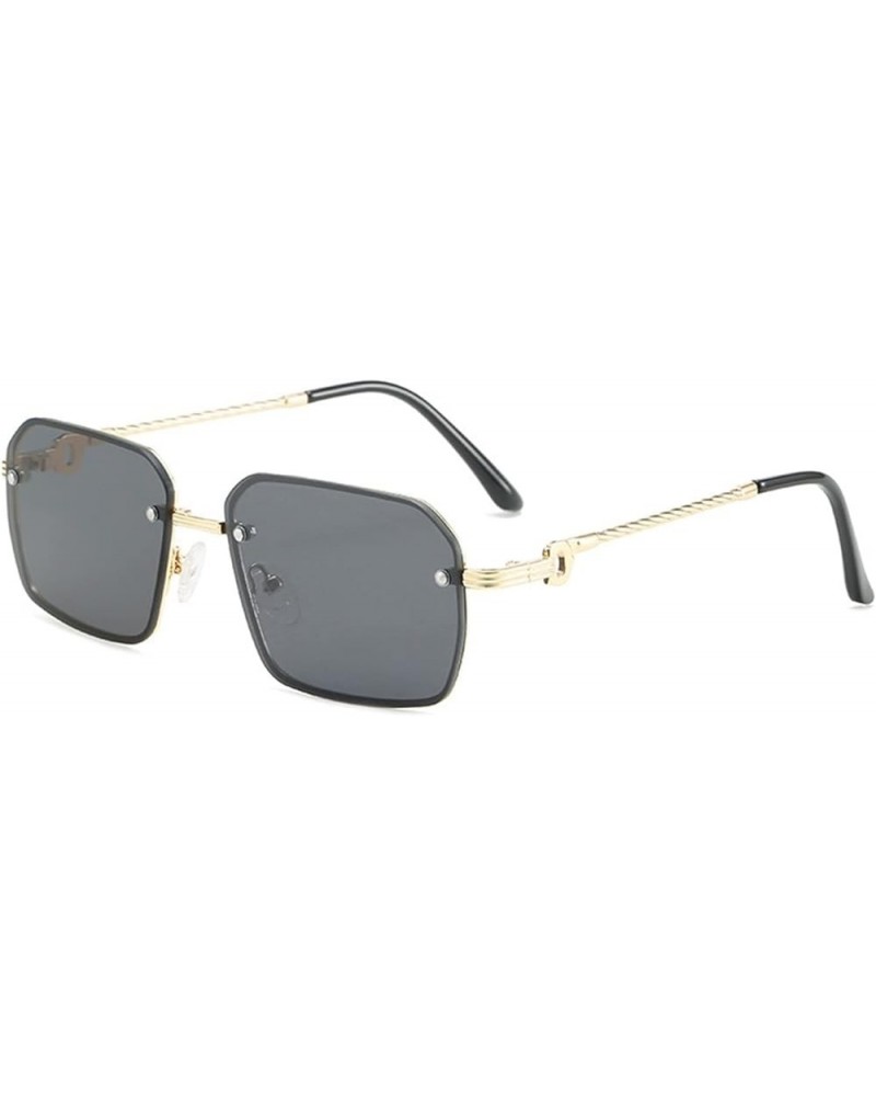 Small Frame Retro Sunglasses for Men and Women (Color : H, Size : Medium) Medium A $21.60 Designer