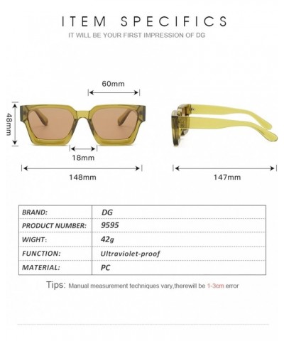 Small Frame Retro Men and Women Outdoor Vacation Sunglasses (Color : B, Size : 1) 1 E $18.19 Designer