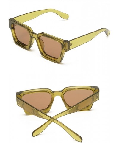 Small Frame Retro Men and Women Outdoor Vacation Sunglasses (Color : B, Size : 1) 1 E $18.19 Designer