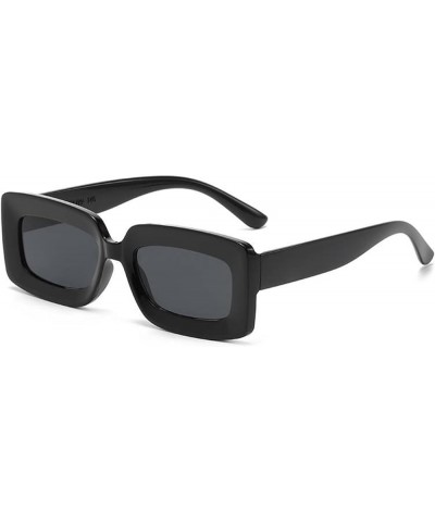 Small Frame Trendy Men And Women Hip-hop Sunglasses Sport Driving UV400 Commuter Sunglasses Gift B $43.29 Sport