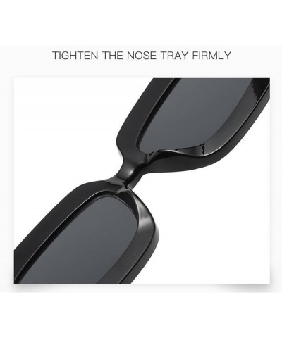 Small Frame Trendy Men And Women Hip-hop Sunglasses Sport Driving UV400 Commuter Sunglasses Gift B $43.29 Sport