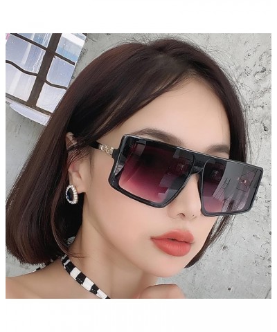 Large Frame Retro Sunglasses for Men and Women Outdoor Beach Driving (Color : C, Size : Medium) Medium C $21.01 Designer