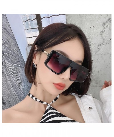 Large Frame Retro Sunglasses for Men and Women Outdoor Beach Driving (Color : C, Size : Medium) Medium C $21.01 Designer