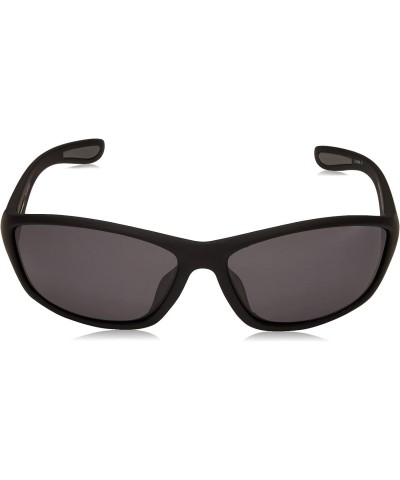 Foster Grant, mens, Backstop Wrap Polarized Sunglasses, Black/Black, 150 mm $16.04 Goggle