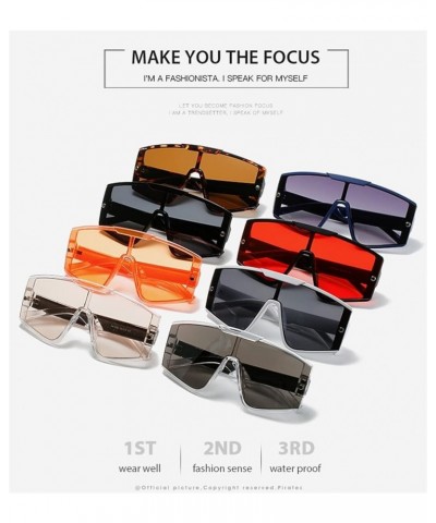 Large Frame Men and Women Sunglasses Outdoor Holiday Beach Decoration (Color : I, Size : Medium) Medium F $19.36 Designer