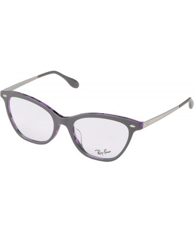 0RX5360F Grey/Silver One Size $27.41 Designer