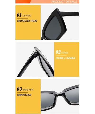 Square Frame Sunglasses for Men and Women Outdoor Excursions Driving Sunglasses (Color : 3, Size : 1) 1 6 $12.50 Wayfarer