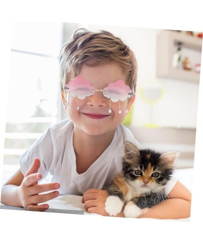 2pcs Sunglasses Sunglasses Womens Sunglasses Women Glasses Sunglasses for over Glasses for Women Cloud Pink Yellowx2pcs $10.1...