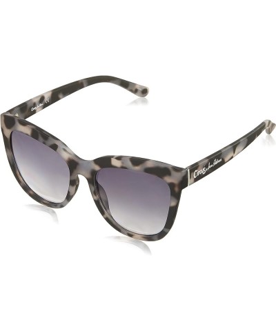 Circus NY Women's Cc483 Oversized Cat Eye Sunglasses with Uv400 Protection. Trendy Gifts for Her, 57 Mm Grey & Tortoise $15.1...