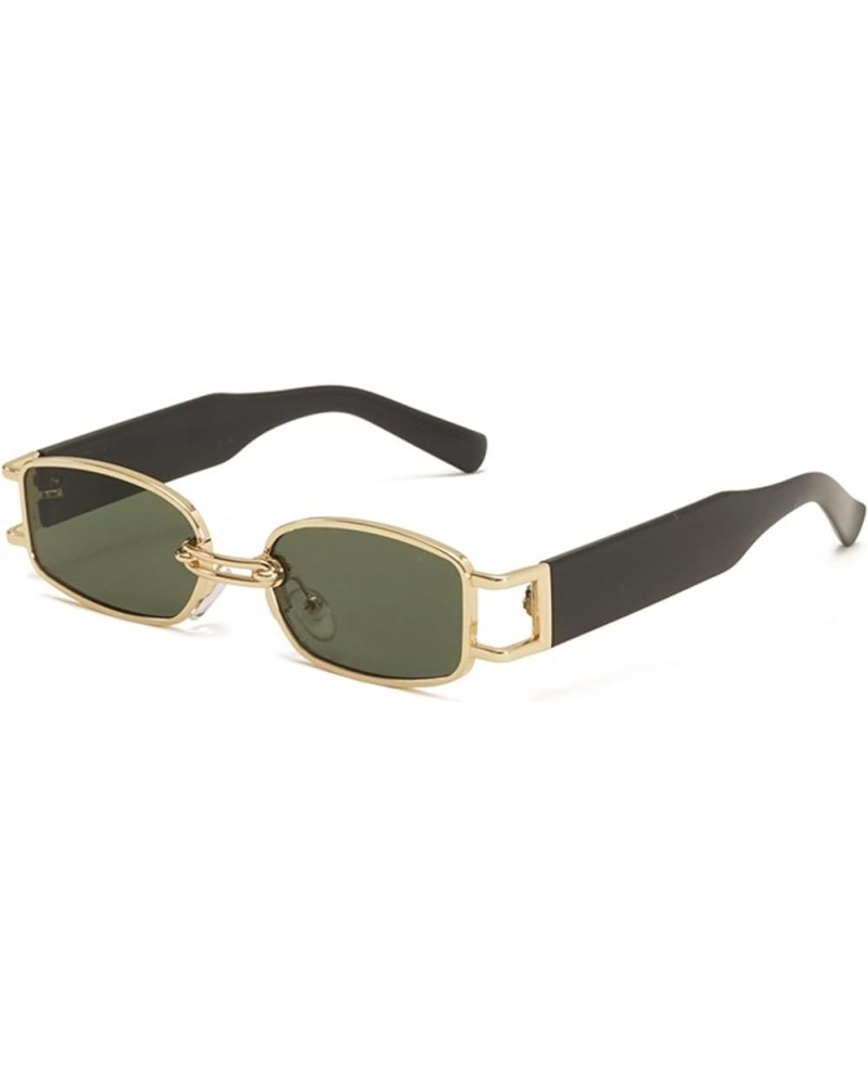 Retro Small Frame Fashion Sunglasses for Men and Women (Color : C, Size : 1) 1 E $13.82 Designer