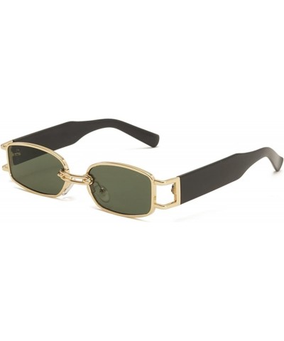 Retro Small Frame Fashion Sunglasses for Men and Women (Color : C, Size : 1) 1 E $13.82 Designer