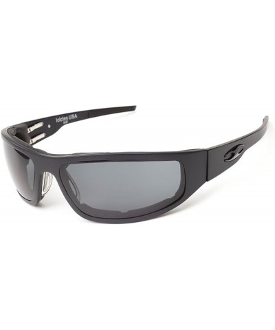 Bagger Lens Sunglasses with Black Flat Frame Transition Grey $65.39 Designer