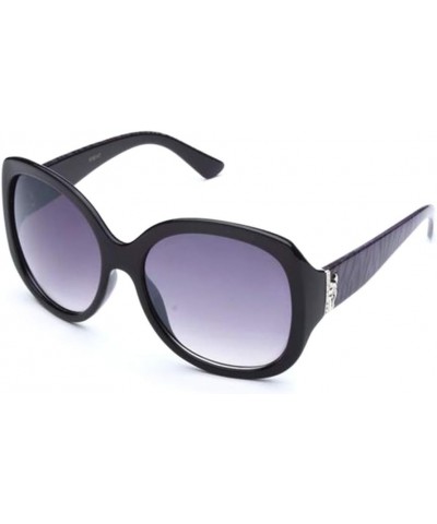 Womens Oversized Zebra Fashion Sunglasses Black/Purple $8.54 Oversized