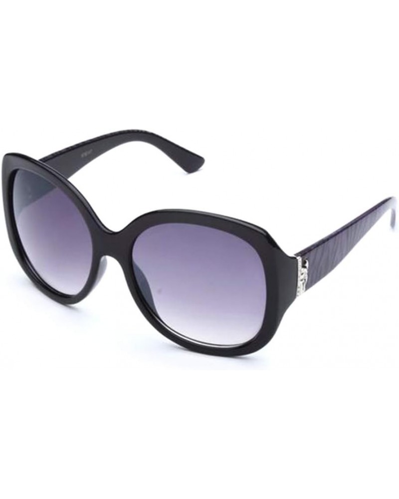 Womens Oversized Zebra Fashion Sunglasses Black/Purple $8.54 Oversized