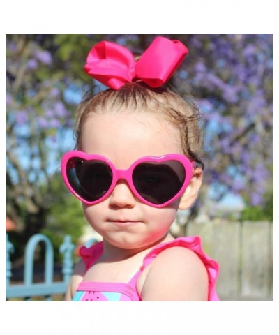 10/20 Packs Wholesale Neon Colors Heart Retro Style Party Favors Sunglasses Hotpink 10 Packs $14.52 Heart