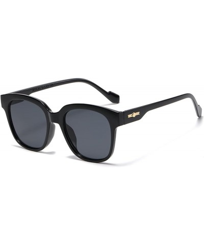 Sports Fashion Woman Retro Big Frame Sunglasses (Color : E, Size : 1) 1 D $12.82 Sport