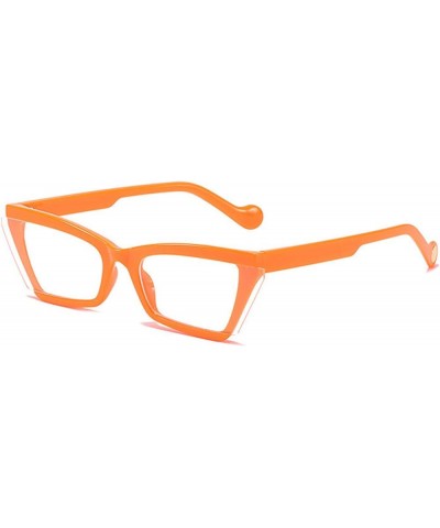 Fashion Women Cool Unique Cat Eye Style Sunglasses Street Snap Vintage Brand Design Sun Glasses UV400 Orange $10.58 Cat Eye