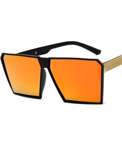 Large Frame Retro Square Sunglasses Men and Women Fashion Decorative Sunglasses (Color : 4, Size : 1) 1 6 $14.88 Designer