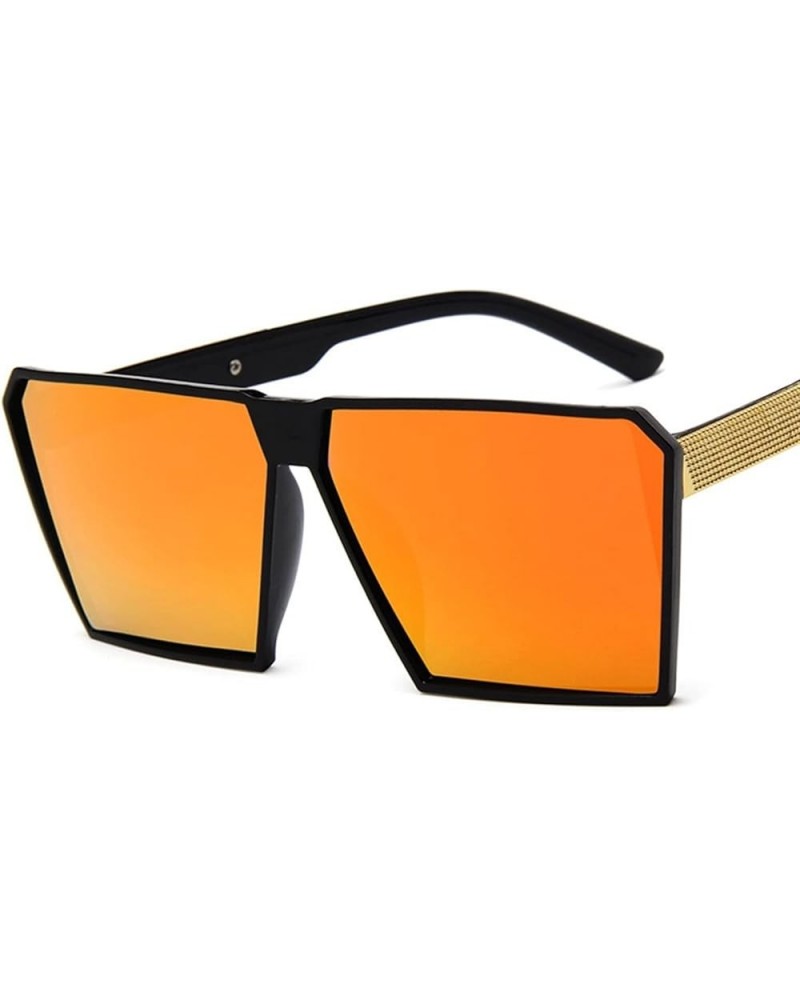 Large Frame Retro Square Sunglasses Men and Women Fashion Decorative Sunglasses (Color : 4, Size : 1) 1 6 $14.88 Designer