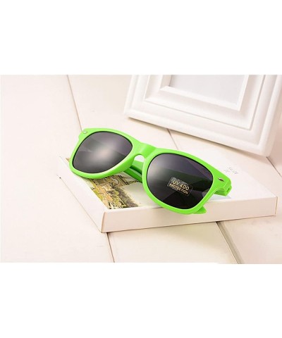 12 pack Unisex 80's Retro Sunglasses Wholesale Neon Colors UV 400 Protection Sunglasses Bulk Party Favor Supplies Green $9.68...