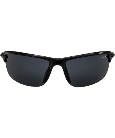 14er Sport Golf Motorcycle Riding Sunglasses Black and Polarized Smoke Lens $16.49 Wayfarer