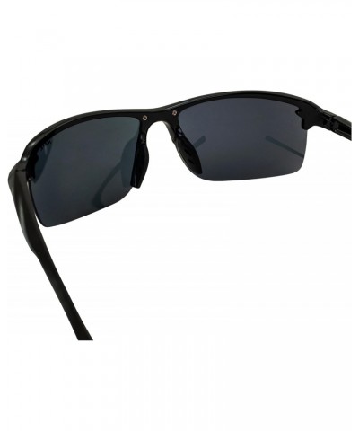 14er Sport Golf Motorcycle Riding Sunglasses Black and Polarized Smoke Lens $16.49 Wayfarer