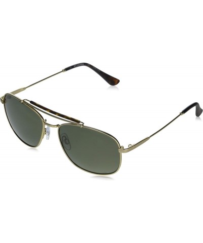 Women's Trail Dash Aviator Sunglasses Satin Gold $24.46 Aviator