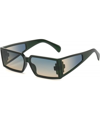 Square Small Frame Men And Women Photo Sunglasses Driving Commuter Trend UV400 Sunglasses Gift D $14.35 Designer