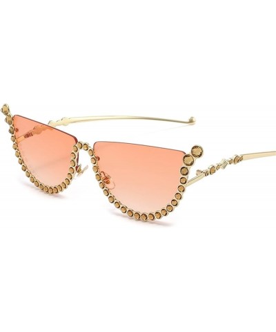 Fashion Women Prom Party Decorative Beach Vacation Decorative Sunglasses (Color : F, Size : 1) 1 I $17.08 Designer