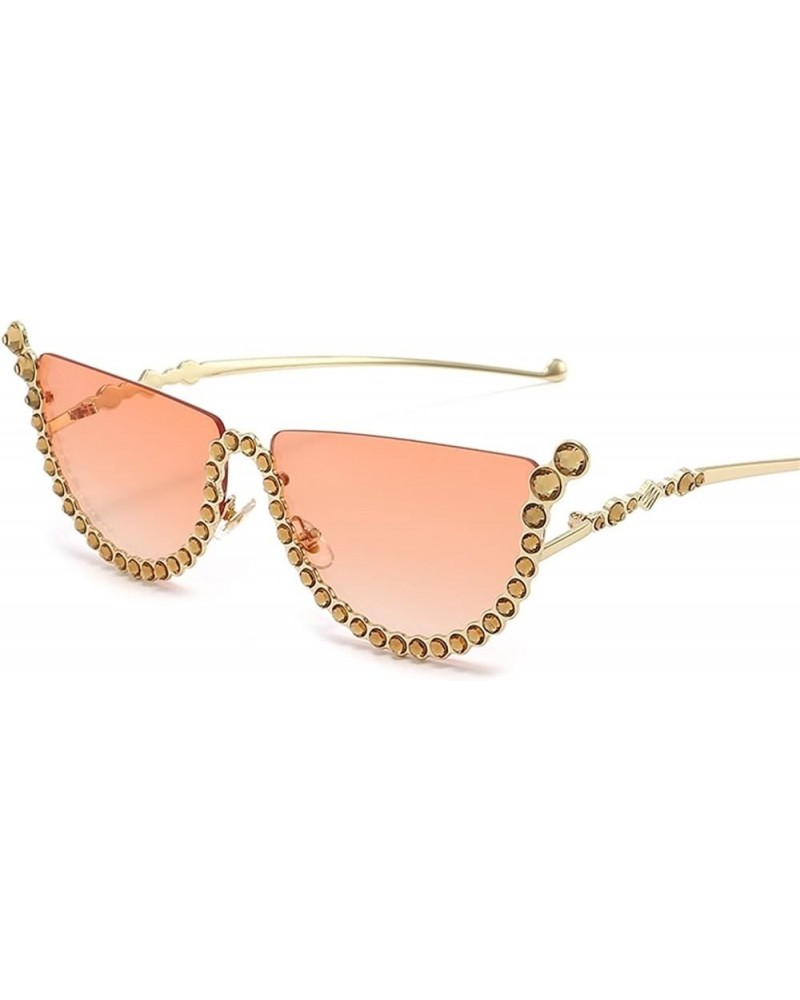 Fashion Women Prom Party Decorative Beach Vacation Decorative Sunglasses (Color : F, Size : 1) 1 I $17.08 Designer