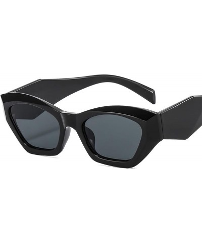 Cat-Eye Hip-hop Fashion Decorative Sunglasses for Women (Color : E, Size : 1) 1A $12.82 Designer