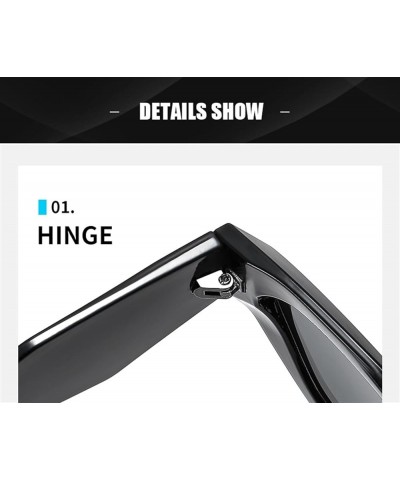 Cat-Eye Hip-hop Fashion Decorative Sunglasses for Women (Color : E, Size : 1) 1A $12.82 Designer