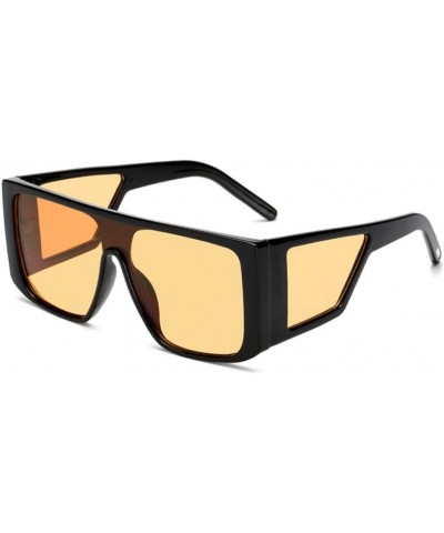 Windproof Sunglasses Sun Protection Goggles Square Sunglasses Cycling Sunglasses Wide Sunglasses D $19.34 Goggle