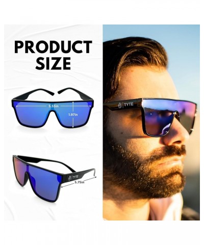 Premium Quality Oversized, Stylish Sunglasses, Big Mirrored Lenses, Anti Fogging, Sports, Skiing, Snowboarding & More Black/G...