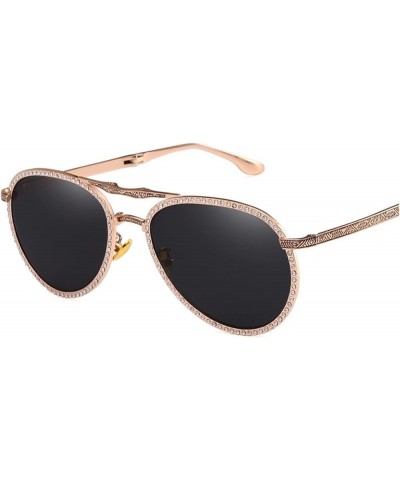 Fashionable Men and Women Foldable Sunglasses Outdoor Driving Beach Sunglasses (Color : C, Size : 1) 1A $14.25 Designer