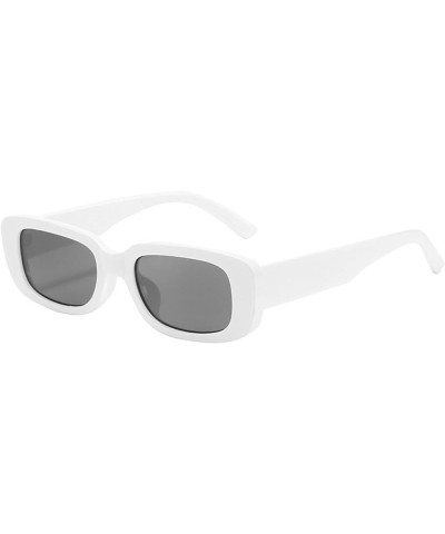 Retro Oval Frame Fashion Small Frame Men and Women Sunglasses (Color : 7, Size : 1) 1 12 $12.44 Designer