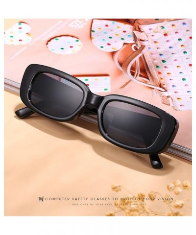 Retro Oval Frame Fashion Small Frame Men and Women Sunglasses (Color : 7, Size : 1) 1 12 $12.44 Designer