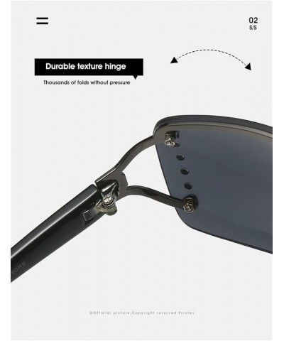 Retro Large Frame Sunglasses Female Outdoor Vacation Photo Decorative Sunglasses (Color : 2, Size : 1) 1 1 $15.03 Designer